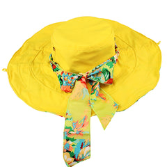 FURTALK Women Wide Brim Beach Sun Hats Floral Reversible  Drop Shipping SH010