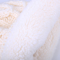 FURTALK Womens Winter Yarn Pom Pom Hat Scarf Set  Drop Shipping HTWL091