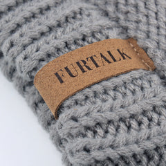 FURTALK Winter Women Ponytail Beanie Hat Drop Shipping SFFW035