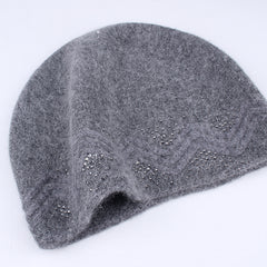 FURTALK Women Winter Beanies Hat Wave Sequin  Drop Shipping B008