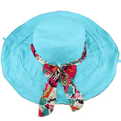 FURTALK Women Wide Brim Beach Sun Hats Floral Reversible  Drop Shipping SH010