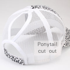 FURTALK Women Ponytail Baseball Cap Double Opeaning Drop Shipping HTPU006