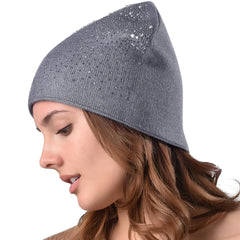 FURTALK Women  Winter Slouchy Beanie Hat with Sequin Drop Shipping B003