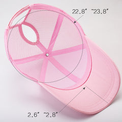 FURTALK Women Ponytail Baseball Cap Double Opeaning Drop Shipping HTPU006