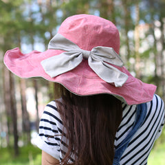 FURTALK Women Summer Wide Brim Beach Hats Reversible Drop Shipping SH014