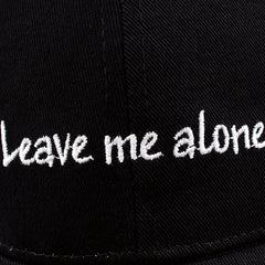 FURTALK Women Messy Bun Dad Hat Leave Me Alone Drop Shipping HTWL068