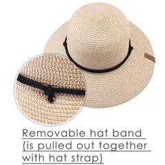 FURTALK Women Summer Paper Straw Sun Hat Wild Brim Drop Shipping  SH041