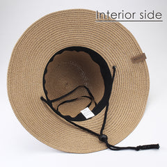 FURTALK Women Summer Paper Straw Sun Hat Wild Brim Drop Shipping  SH041