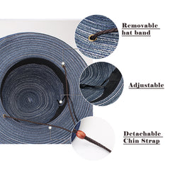 FURTALK Women Summer Straw Beach Sun Hat Drop Shipping SH051