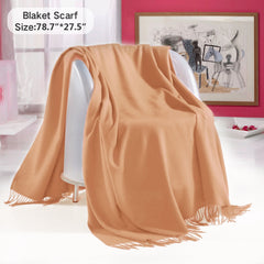 FURTALK Women Winter Cashmere Scarf Shawls SKY 310g Drop Shipping SFFW006