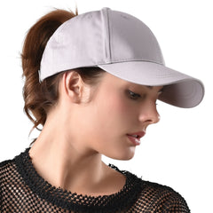 FURTALK Summer Women Messy Bun Dad Hat  Drop Shipping HTPU007