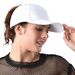 FURTALK Summer Women Messy Bun Dad Hat  Drop Shipping HTPU007