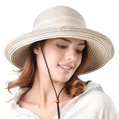 FURTALK Women Summer Straw Beach Sun Hat Drop Shipping SH051
