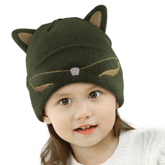 FURTALK Kids Winter Cat Ear Acrylic Beanies Hat Drop Shipping HTWL048