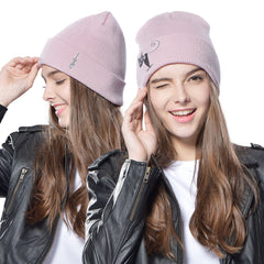 FURTALK Winter Women Fish and Cat Beanies Hat for Lovers  HTWL049