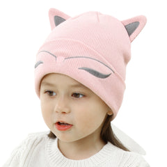 FURTALK Kids Winter Cat Ear Acrylic Beanies Hat Drop Shipping HTWL048