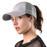 FURTALK Women Ponytail Baseball Cap Double Opeaning Drop Shipping HTPU006