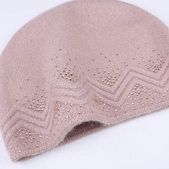 FURTALK winter wool women winter hat rabbit fur hats with double ling skullies beanie for girls B008
