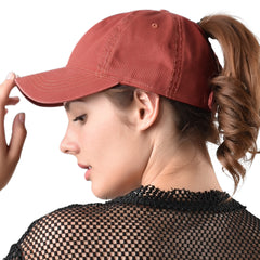 FURTALK Summer Couple Ponytail Baseball Cap Drop Shipping SH049