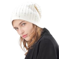 FURTALK Winter Women Beanie Hat with Sequin Drop Shipping  B017