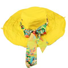 FURTALK Women Wide Brim Beach Sun Hats Floral Reversible  Drop Shipping SH010