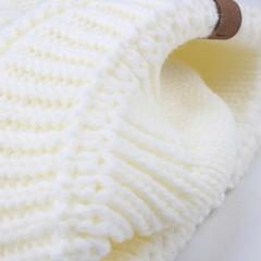 FURTALK Winter Kids Real Fur Pom Pom Hat Double Layer Drop Shipping HTWL097